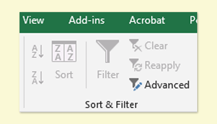 why is excel greyed out